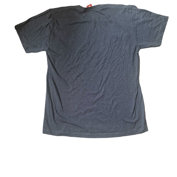 NEW Bioworld Superman Logo Shield Charcoal Tee - Picture 2 of 2